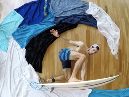 Un día de surf desde el salón de casa