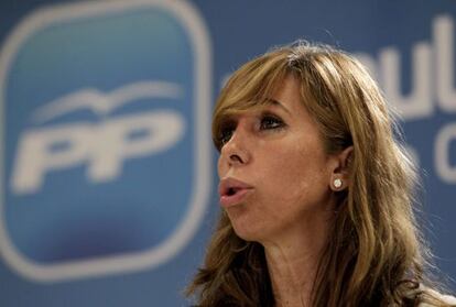 La presidenta del PPC, Alícia Sánchez-Camacho.