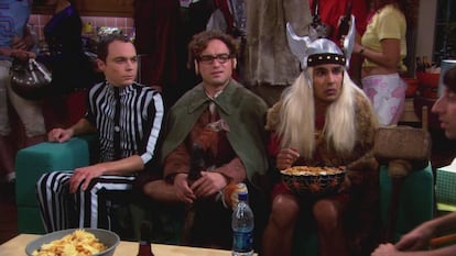 Sheldon Cooper, disfrazado de efecto Doppler en un episodio de 'Big Bang'.