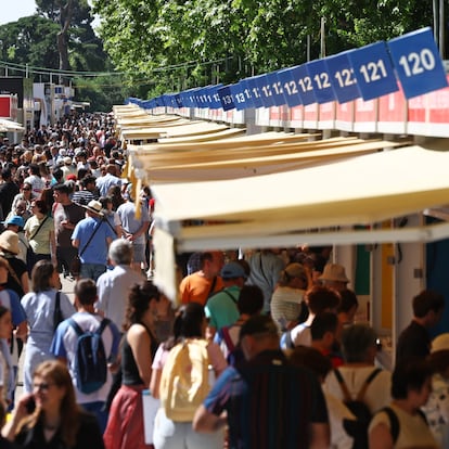 Inauguración de la 83ª edición de la Feria del Libro de Madrid, este viernes. 