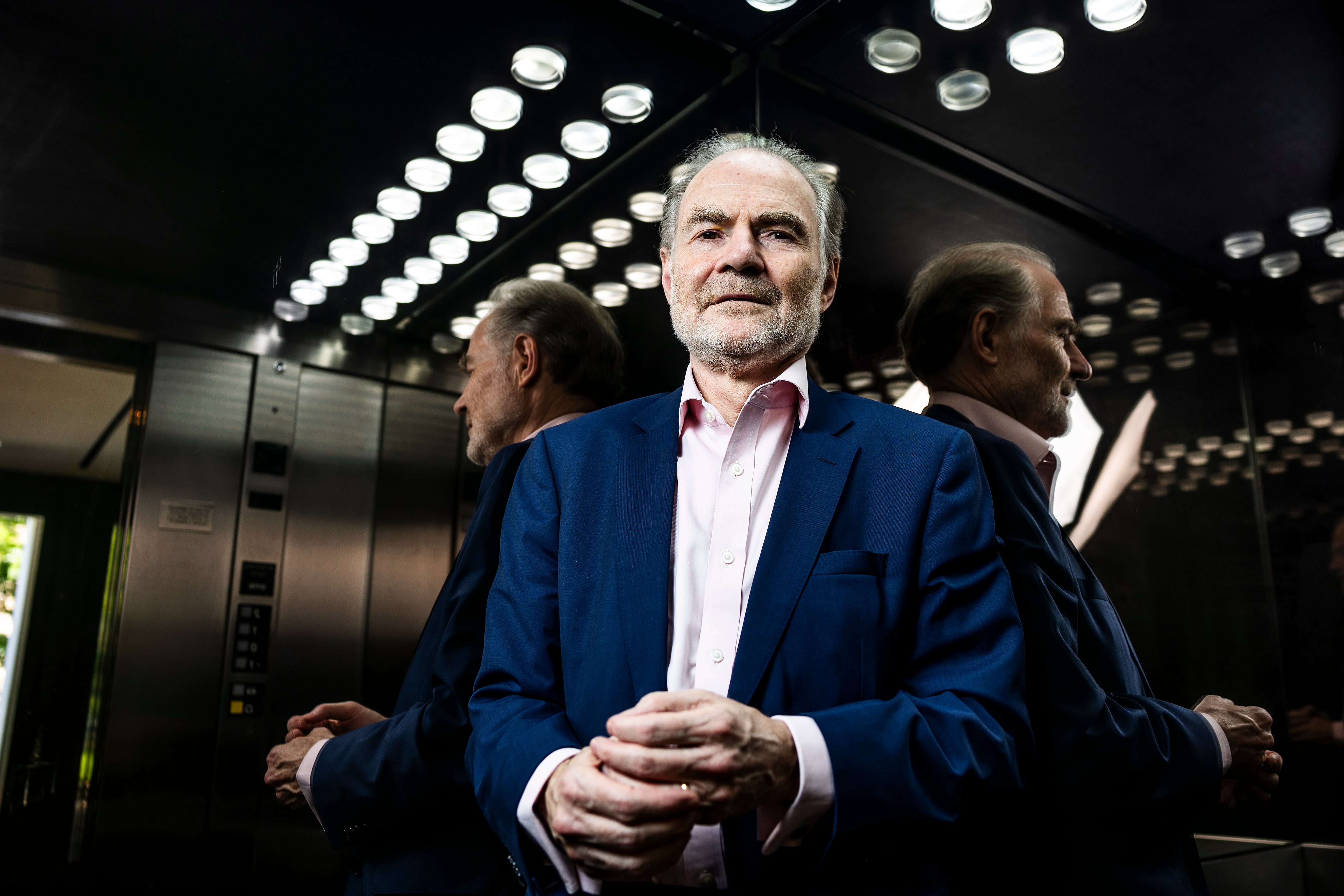 Timothy Garton Ash fotografiado en la Fundación Ramón Areces, en Madrid, el 3 de julio de 2024.