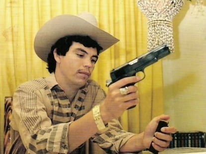 El cantante mexicano Chalino Sánchez.