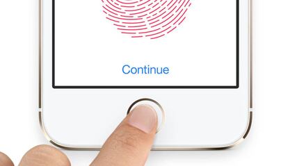 Touch ID de Apple.