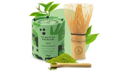 Este set de té matcha posee 30 gramos de té de gran calidad.