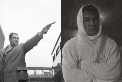 <i>Mitos del furgón policial</i> y el boxeador Rocky Graziano.