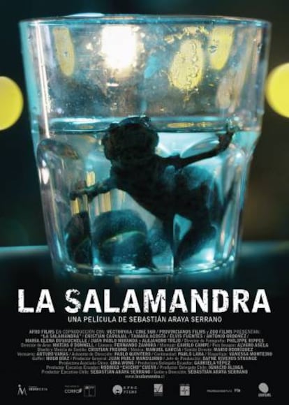 Cartel oficial de 'La salamandra'.