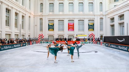 Comprar entradas para la pista de hielo de Cibeles en Madrid