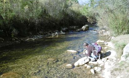 Inspecci&oacute;n de un r&iacute;o en la cuenca del Segura.