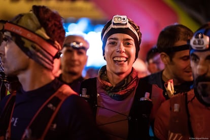 Cristina Santurino en el GTP Peñalara en 2022.