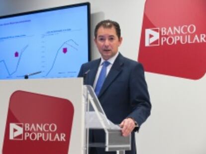 Francisco Gómez, Consejero delegado del Banco Popular-