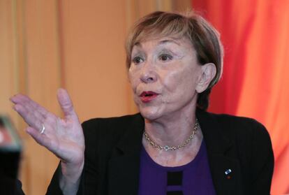 La escritora Julia Kristeva, en enero de 2013.