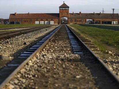 El campo de exterminio nazi de Auschwitz-Birkenau, en Polonia.