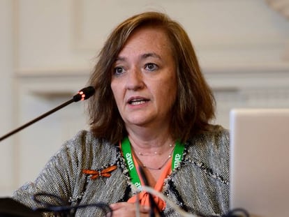 La presidenta de la AIReF, Cristina Herrero