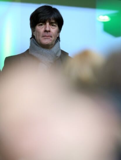 Löw, en un partido reciente de la Bundesliga.