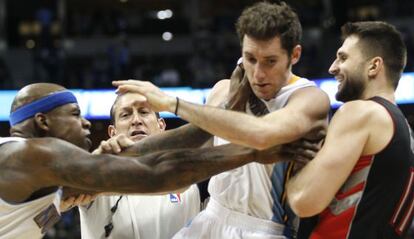 Rudy, en un partido ante los Raptors de Toronto.