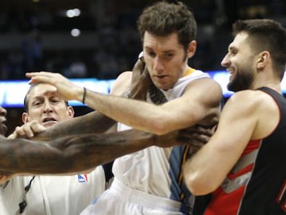 Rudy, en un partido ante los Raptors de Toronto.