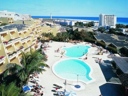 Complejo hotelero ubicado en la isla canaria de Fuerteventura.