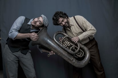 Jorge Arribas y Diego Galaz, en una foto promocional.