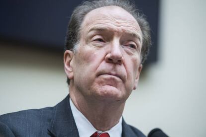 David Malpass, en diciembre del año pasado en Washington.