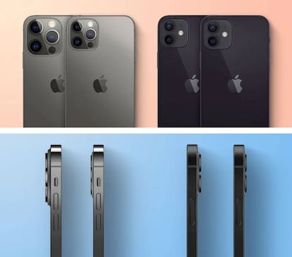 Comparativa iPhone 13 / iPhone 12.