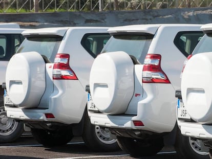 Flota de vehículos de ALD Automotive.