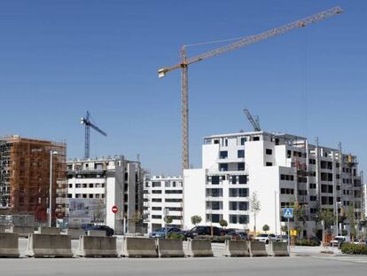  Construcción de viviendas en El Cañaveral, en Madrid. Pablo Monge 