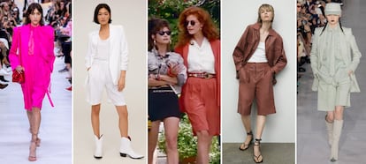 Valentino, Mango, Vivian Ward, Zara y Max Mara apuestan por el traje corto.