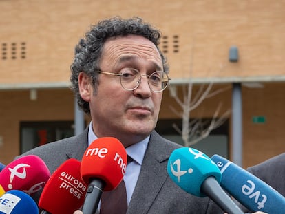 El fiscal general del Estado, Álvaro García Ortiz, tras un acto el pasado 12 de enero, en Badajoz.