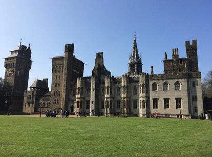 El castillo de Cardiff.