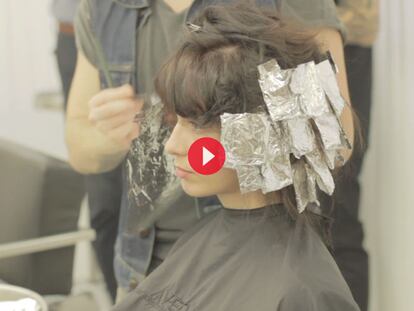 Mechas californianas para morenas