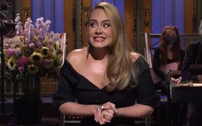 Adele, en el programa 'Saturday Night Live'.