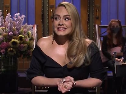 Adele, en el programa 'Saturday Night Live'.