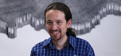 El l&iacute;der de Podemos, Pablo Iglesias.