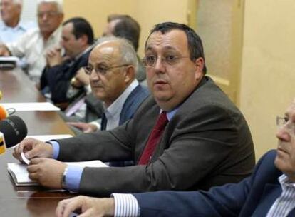Andrés Martínez, presidente de la Junta de Usuarios del Vinalopó, que presentó el recurso.