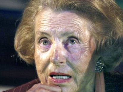 Liliane Bettencourt, exprimera millonaria de Francia y extercera fortuna del pa&iacute;s.