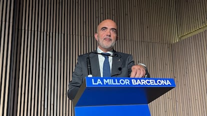 El líder del PP en el Ayuntamiento de Barcelona, Daniel Sirera, el 16 de junio.