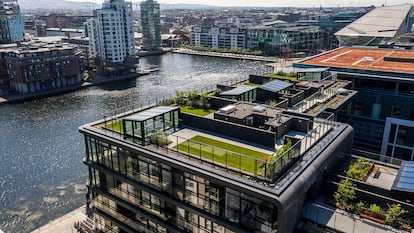 Edificio Opus en el 6 Hanover Quay de Dublín, en una imagen de la web del propio inmueble.