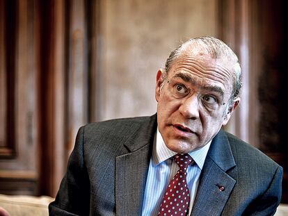 Ángel Gurría, secretario general de la Organización para la Cooperación y el Desarrollo Económico (OCDE)
