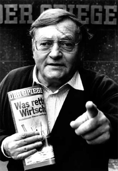 Rudolf Augstein, fundador de <i>Der Spiegel.</i>