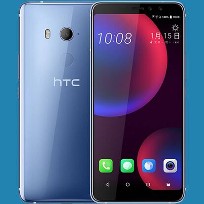 El HTC U11 EYEs cuenta con un diseño similar al del buque insignia de la firma taiwanesa