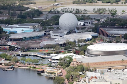 Vista general de las instalaciones de Disney World en Orlando (EE UU).