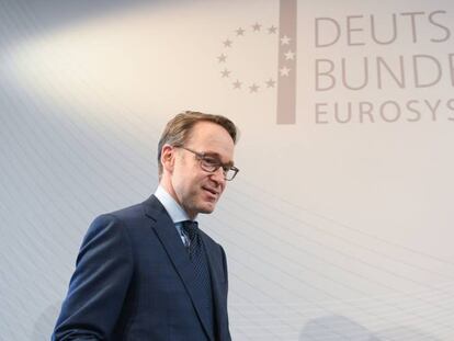 El presidente del Bundesbank, Jens Weidmann. 
 
 
 
 
 27/02/2019 ONLY FOR USE IN SPAIN