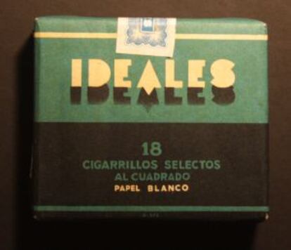 Paquet de cigarrets Ideales.