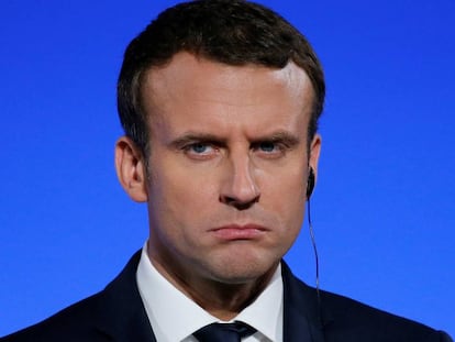 O presidente franc&ecirc;s, Emmanuel Macron