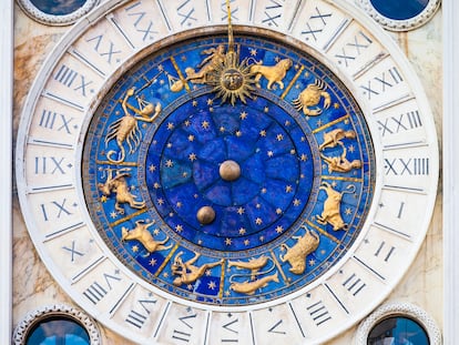 Reloj astronómico de la Plaza de San Marcos de Venecia.