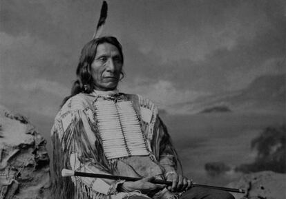 El jefe sioux Nube Roja.