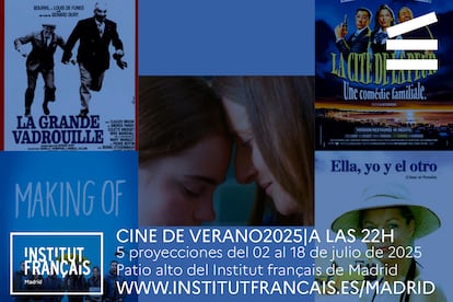 Estas son las proyecciones que podrás disfrutar en el cine de verano al aire libre del Institut Français de Madrid.