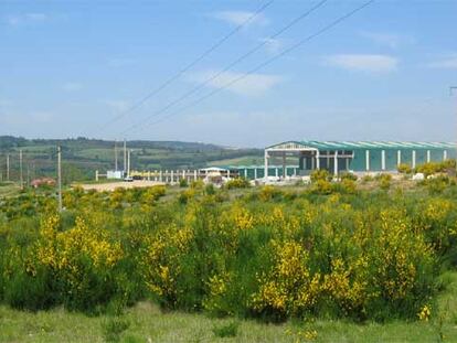 Polígono industrial ubicado en la localidad de Rodeiro (Pontevedra).