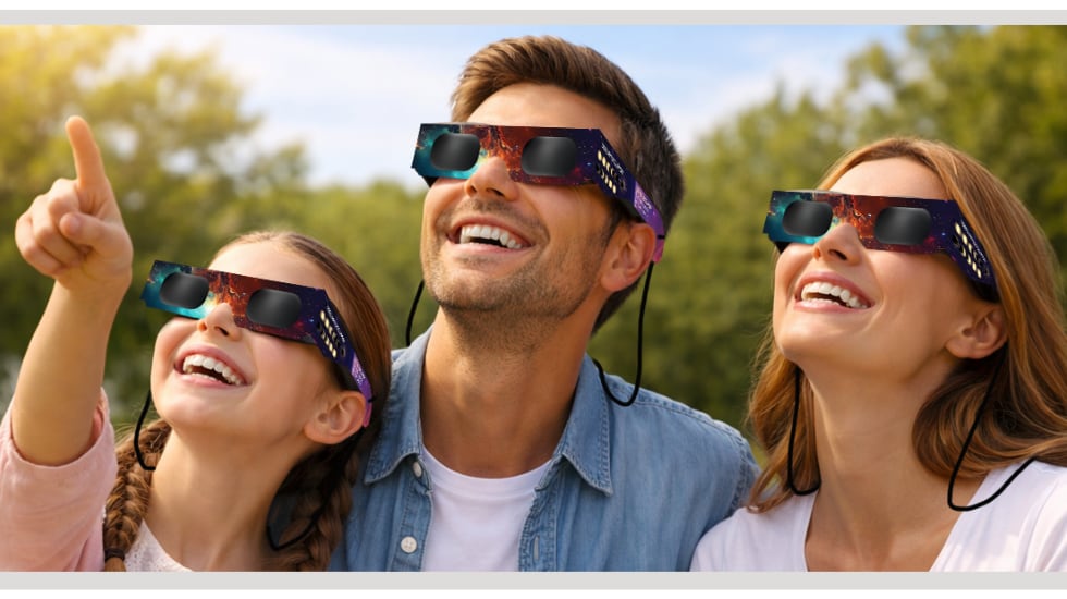 12 unidades para ver el eclipse en grupo.