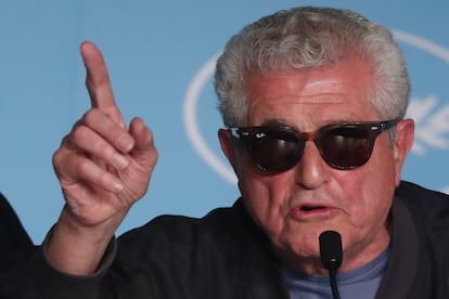 Claude Lelouch, el martes en Cannes, como veterano ganador de la Palma de Oro por 'Un hombre y una mujer'.